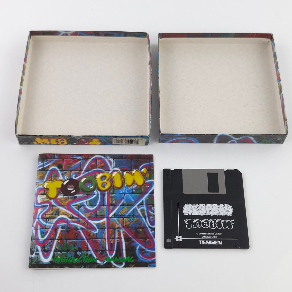 Commodore Amiga Spiel – Toobin Respray (OVP)