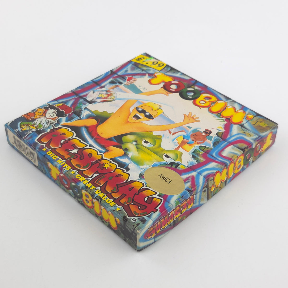 Commodore Amiga Spiel – Toobin Respray (OVP)