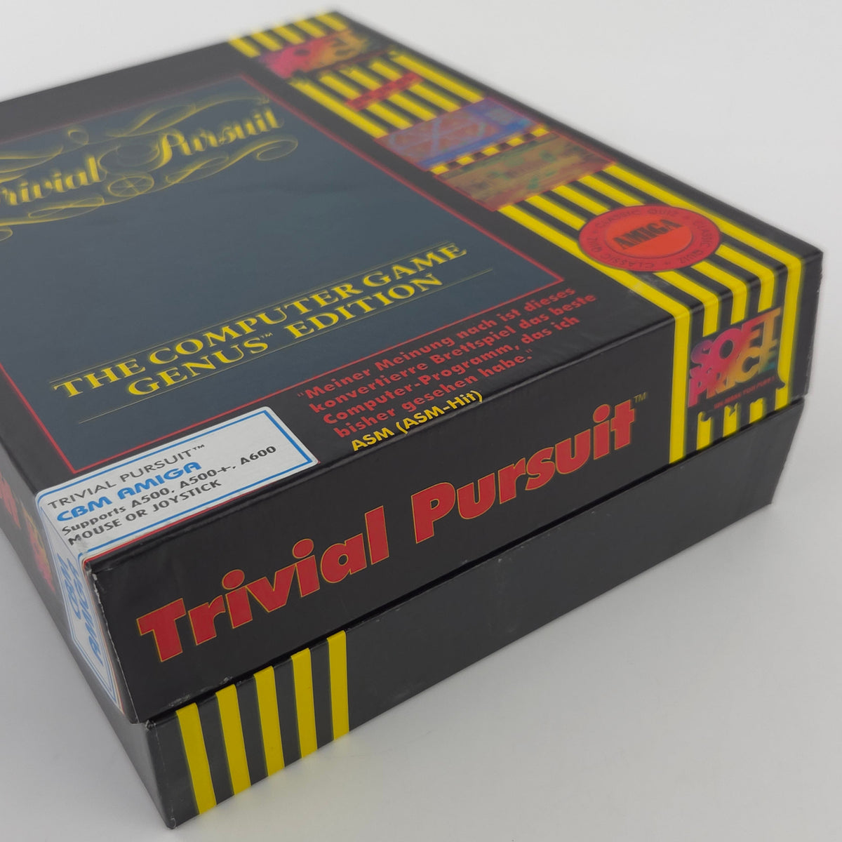 Amiga Spiel Trivial Pursuit Big Box OVP CBM PAL Diskette