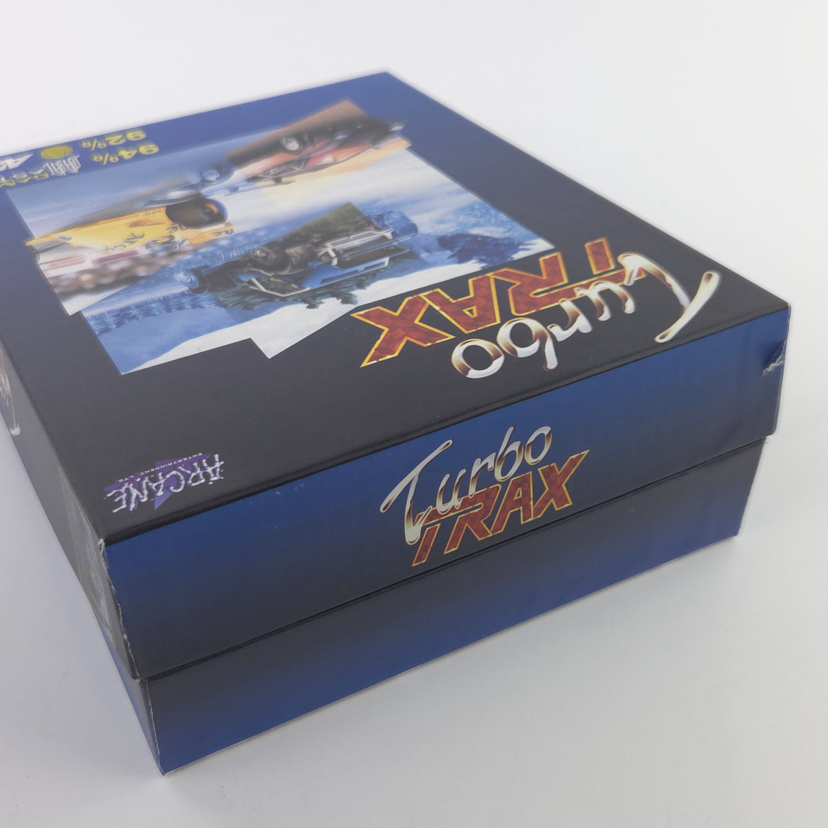 Commodore Amiga Spiel Turbo Trax Big Box OVP PAL Arcane