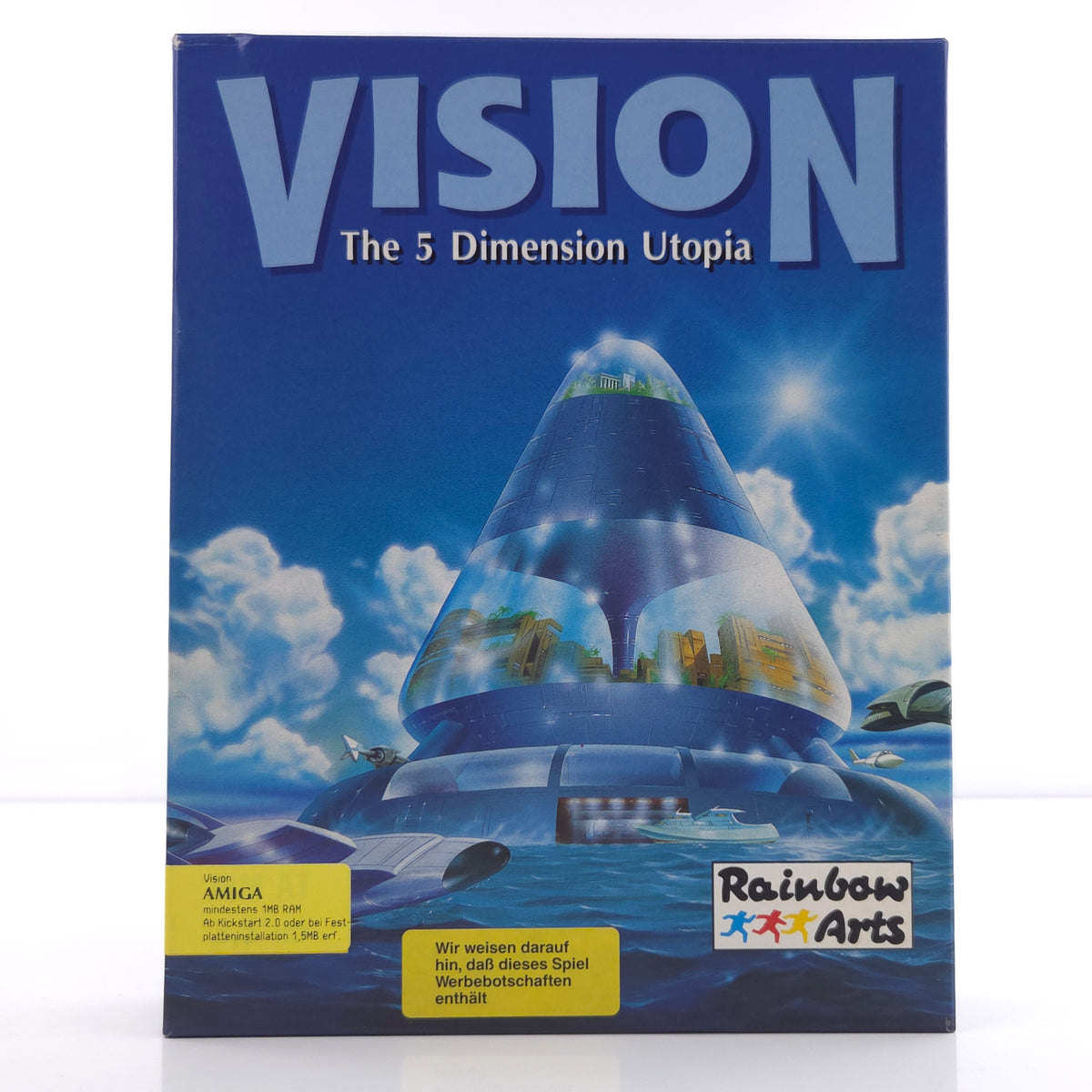 Commodore Amiga Spiel Vision The 5 Dimension Utopia OVP