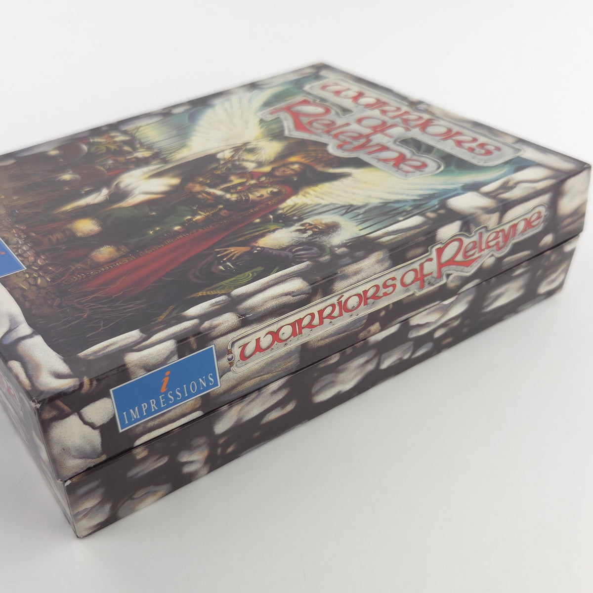Amiga Spiel Warriors of Releyne CBM PAL Big Box OVP