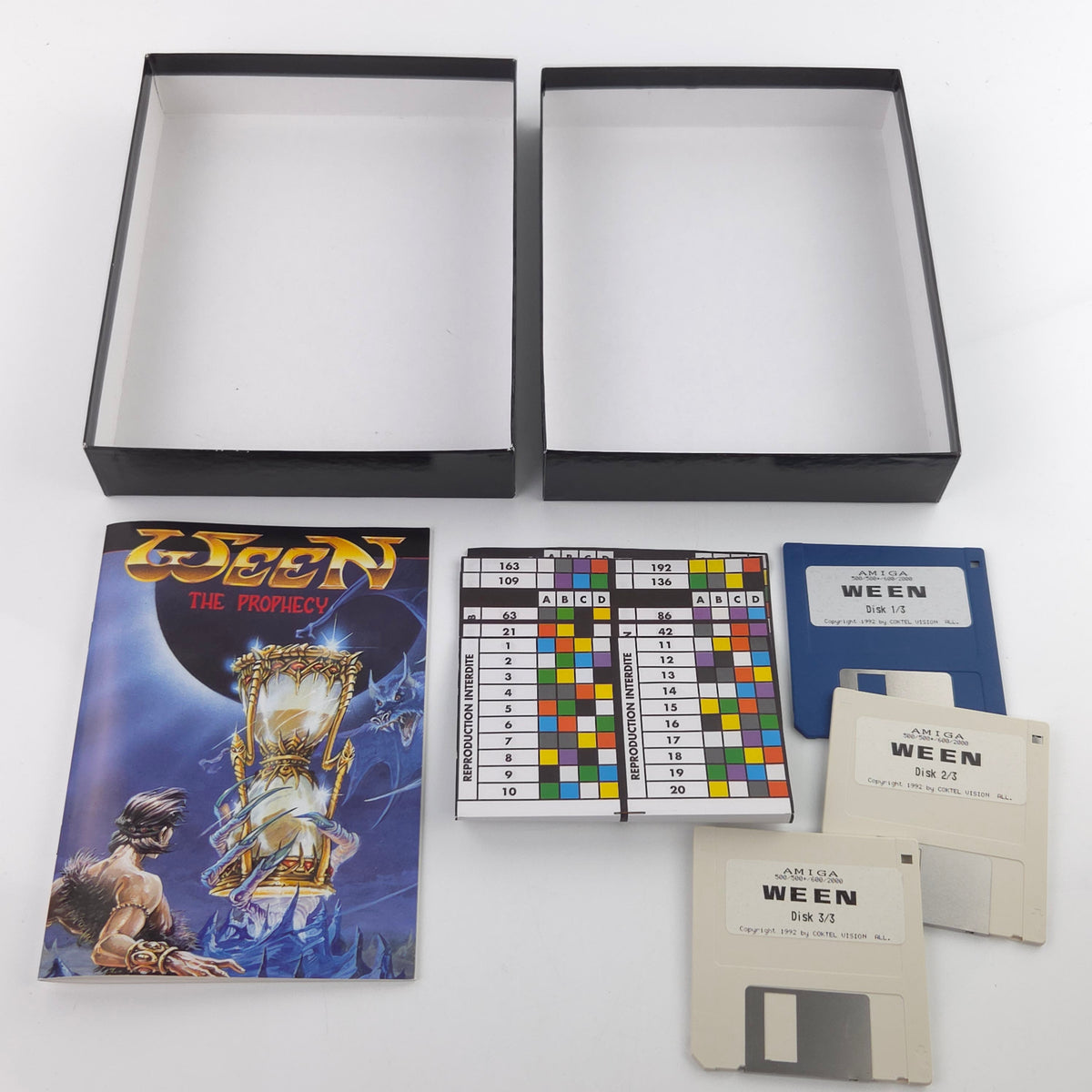 Commodore Amiga Spiel Ween the Prophecy Big Box OVP PAL