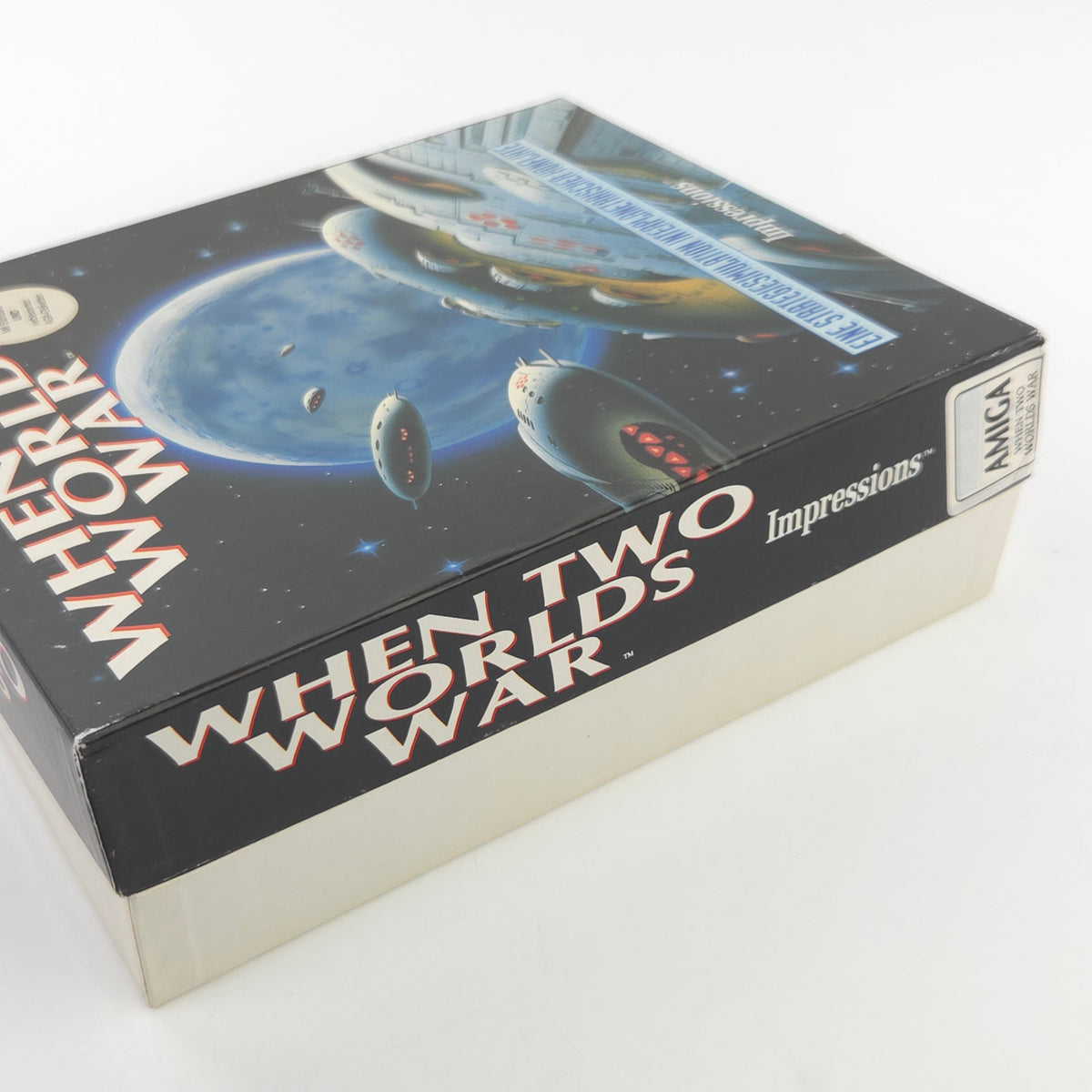 Amiga Spiel When Two Worlds War Big Box OVP PAL CBM DISK