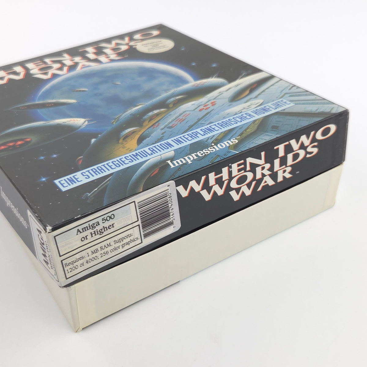 Amiga Spiel When Two Worlds War Big Box OVP PAL CBM DISK