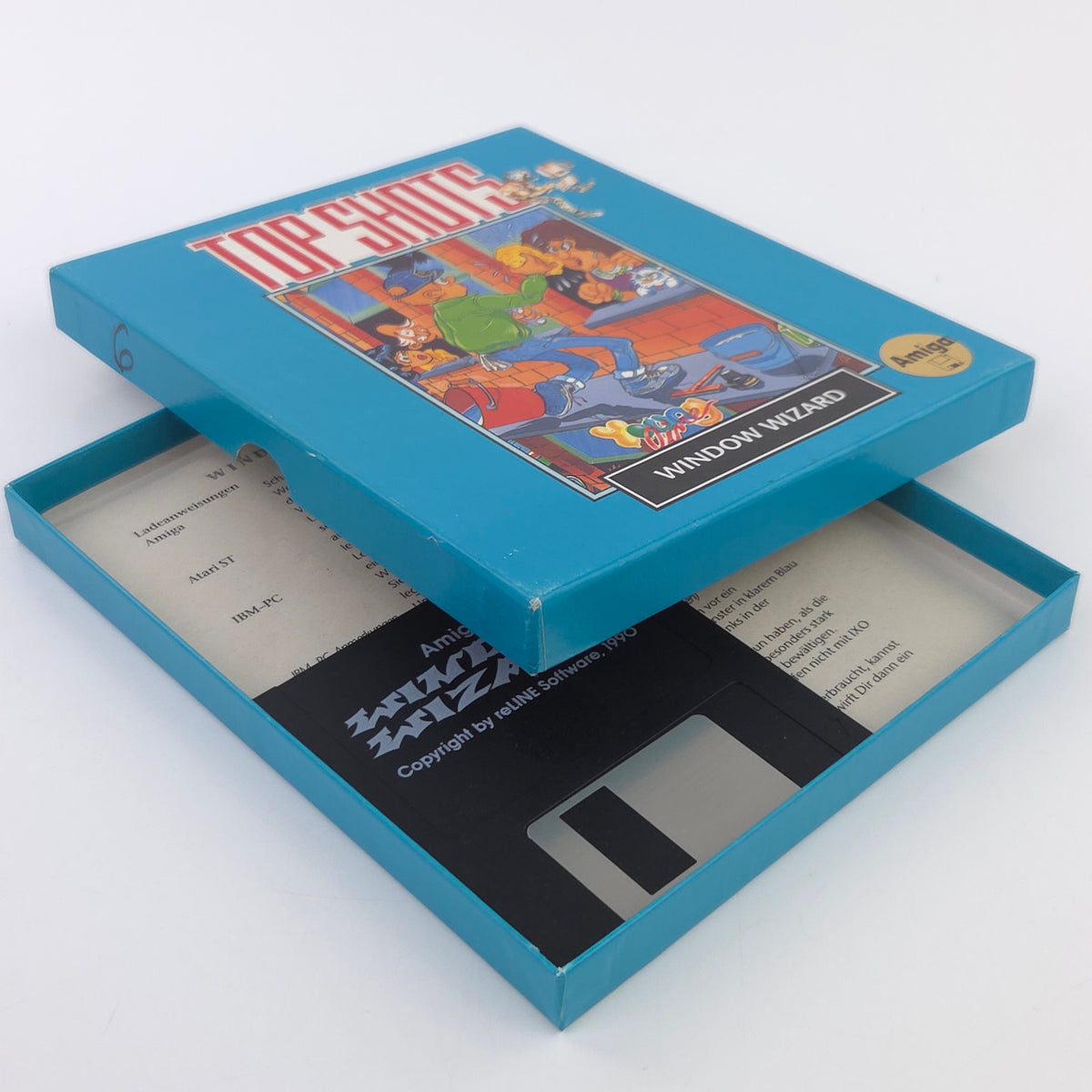 Commodore Amiga Spiel – Window Wizard (OVP PAL)