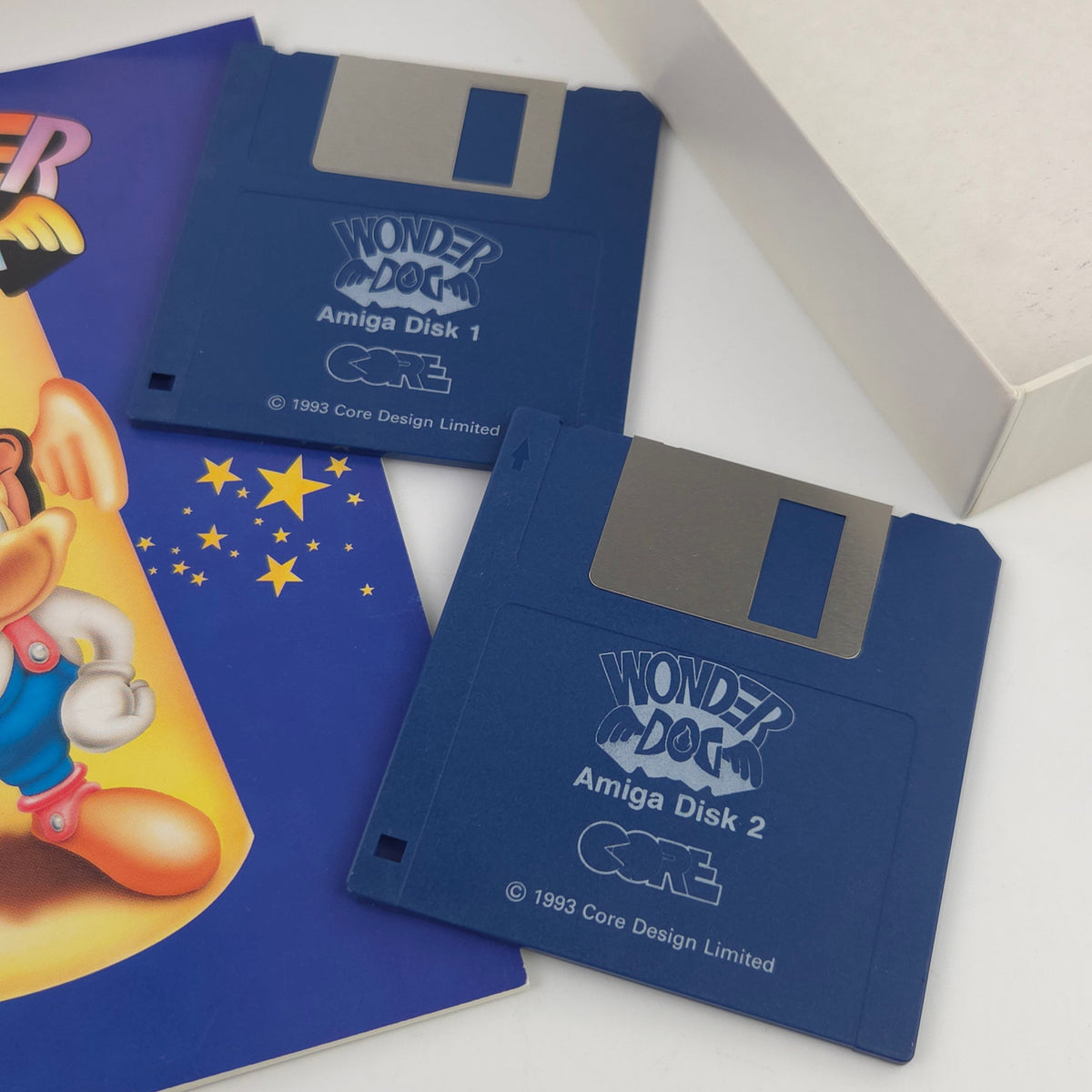 Commodore Amiga Spiel Wonder Dog Big Box OVP PAL 1993
