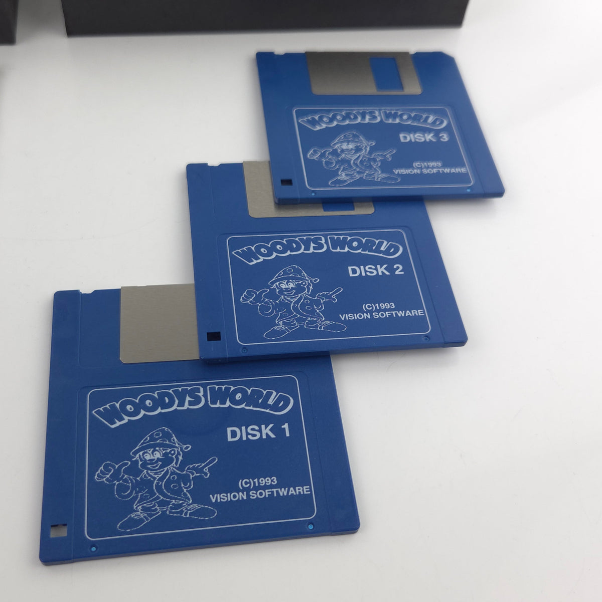 Commodore Amiga Spiel Woodys World Big Box OVP PAL Disk