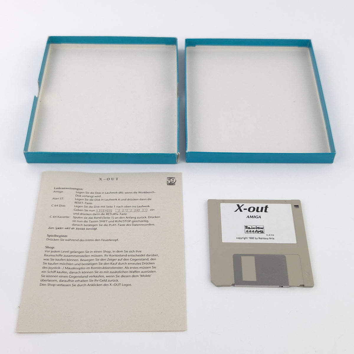 Commodore Amiga Spiel – X-OUT (OVP PAL)