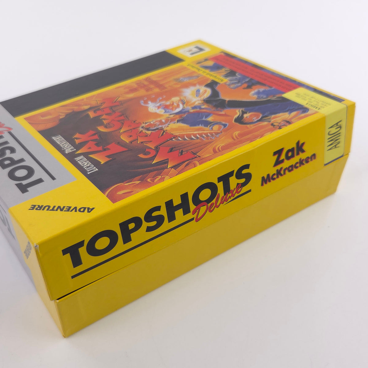 Amiga Spiel Zak McKracken Big Box OVP Topshots Deluxe PAL