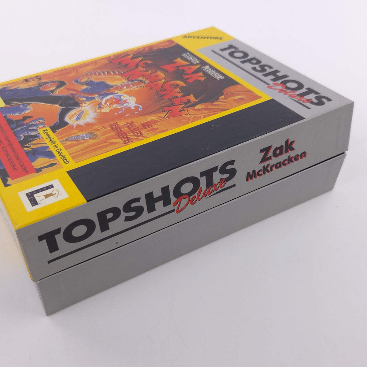 Amiga Spiel Zak McKracken Big Box OVP Topshots Deluxe PAL