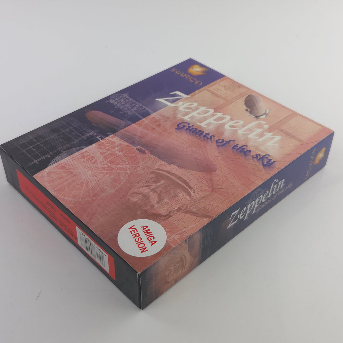 Amiga Spiel Zeppelin Giants of the Sky Big Box OVP PAL