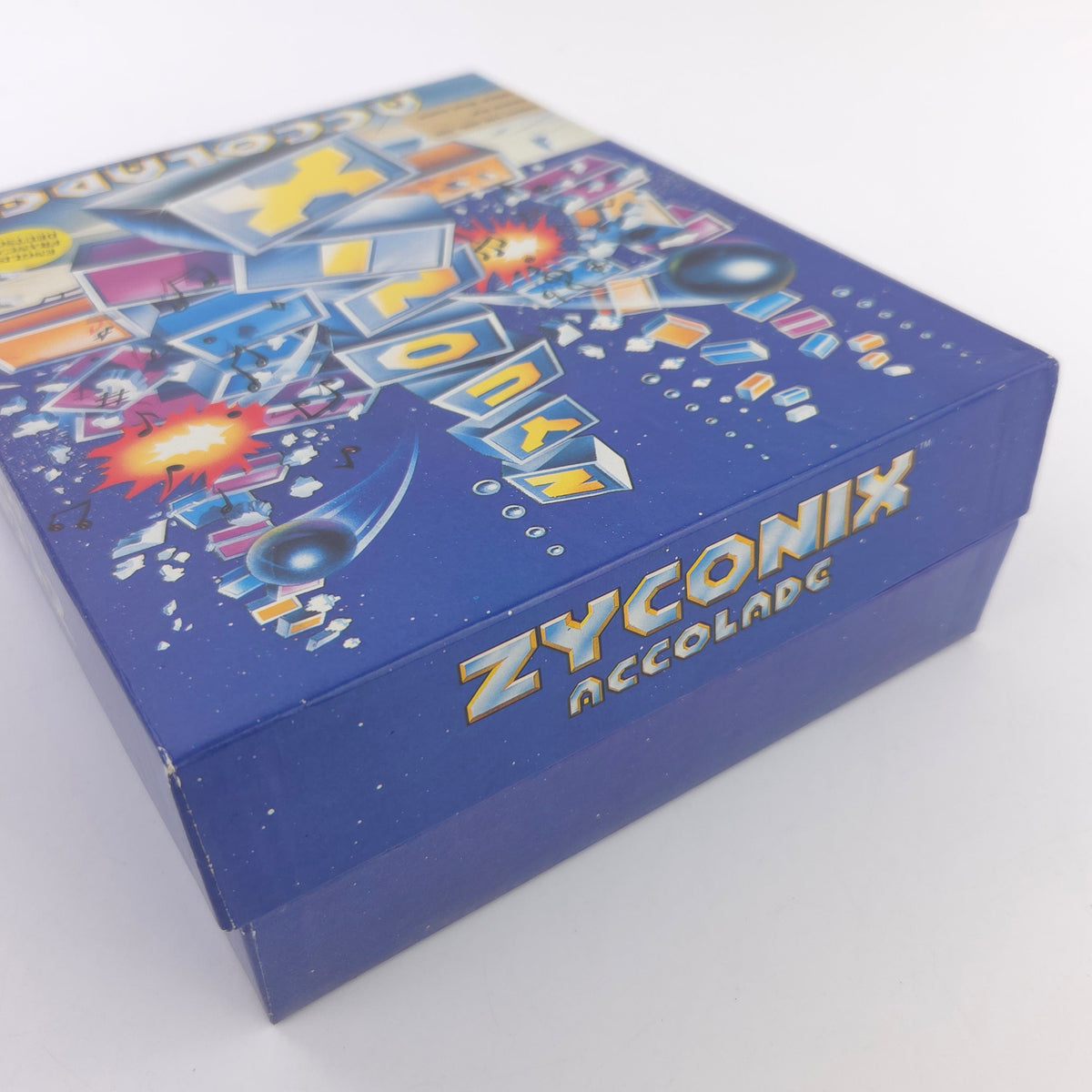 Amiga Spiel Zyconix Big Box OVP PAL Diskette Accolade