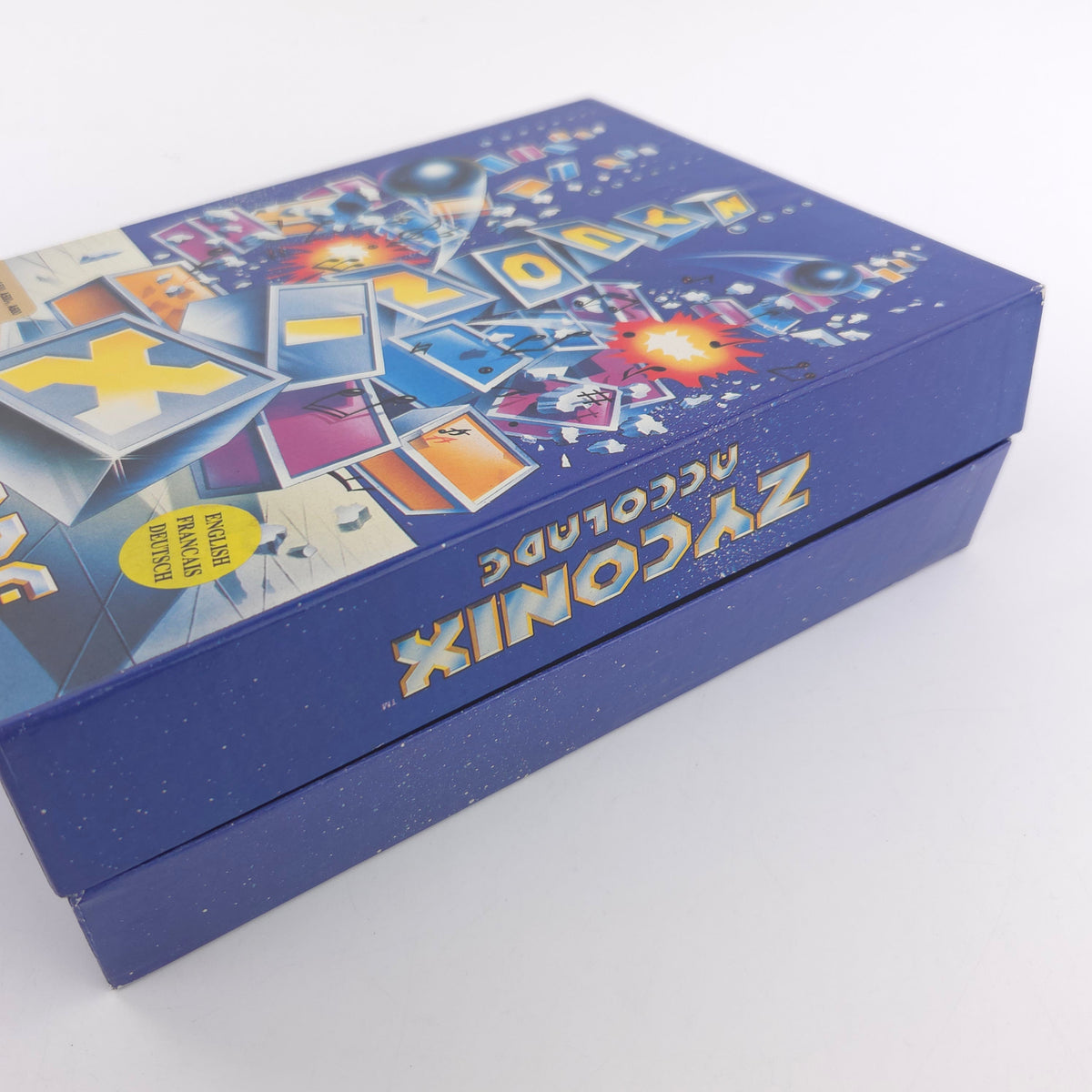 Amiga Spiel Zyconix Big Box OVP PAL Diskette Accolade