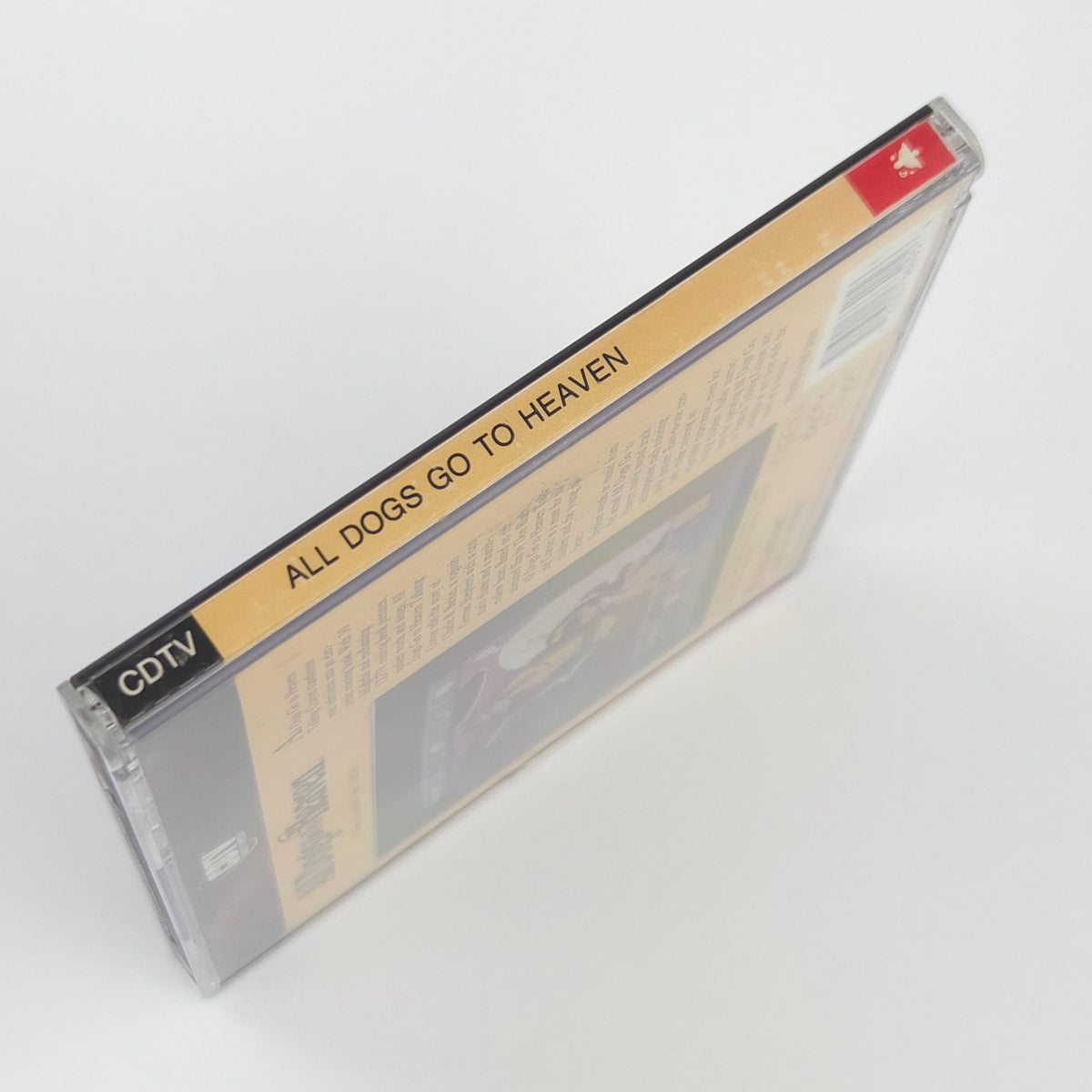 Commodore CDTV Spiel – All Dogs go to Heaven OVP