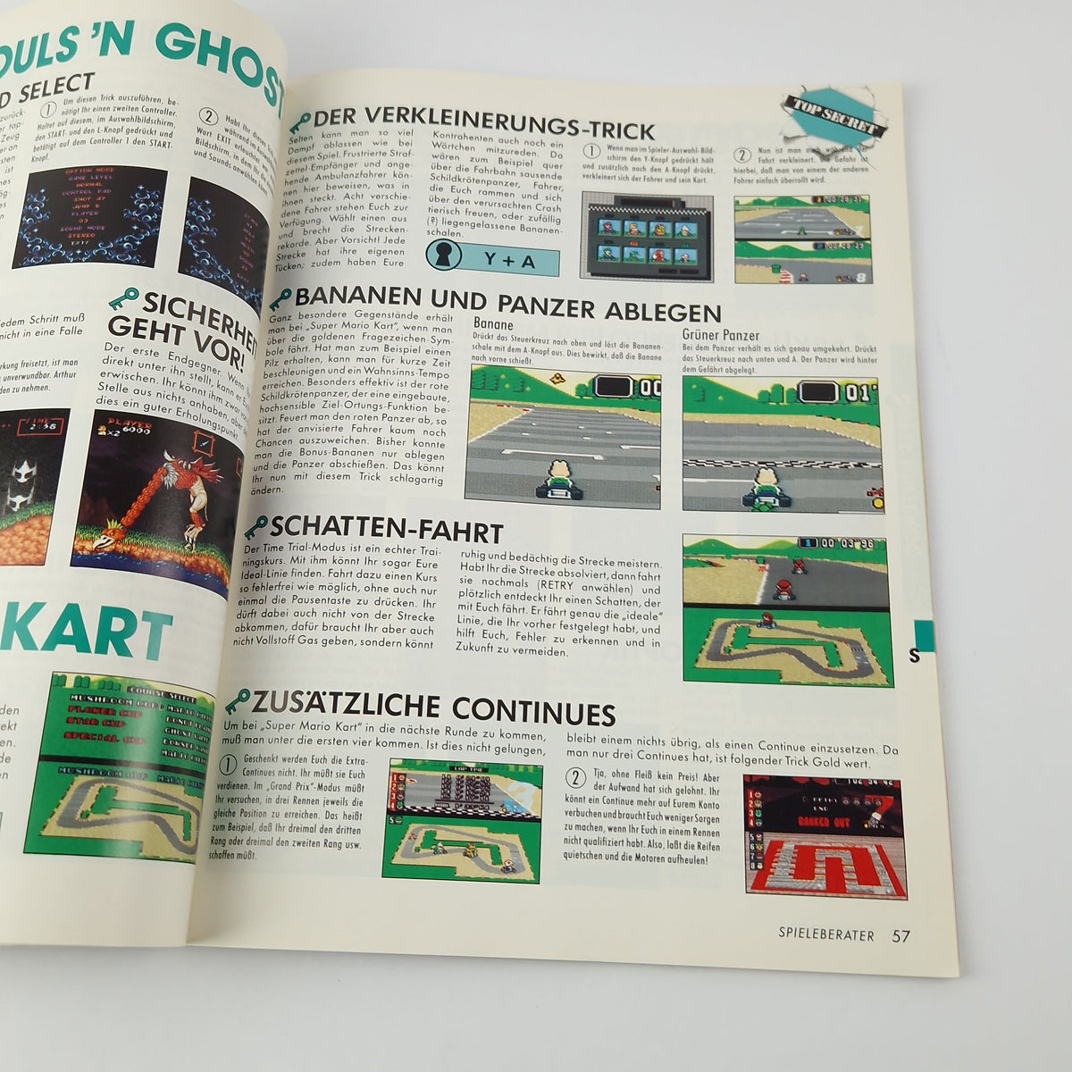 Super Nintendo Buch – Offizielle Spieleberater Top Secret SNES