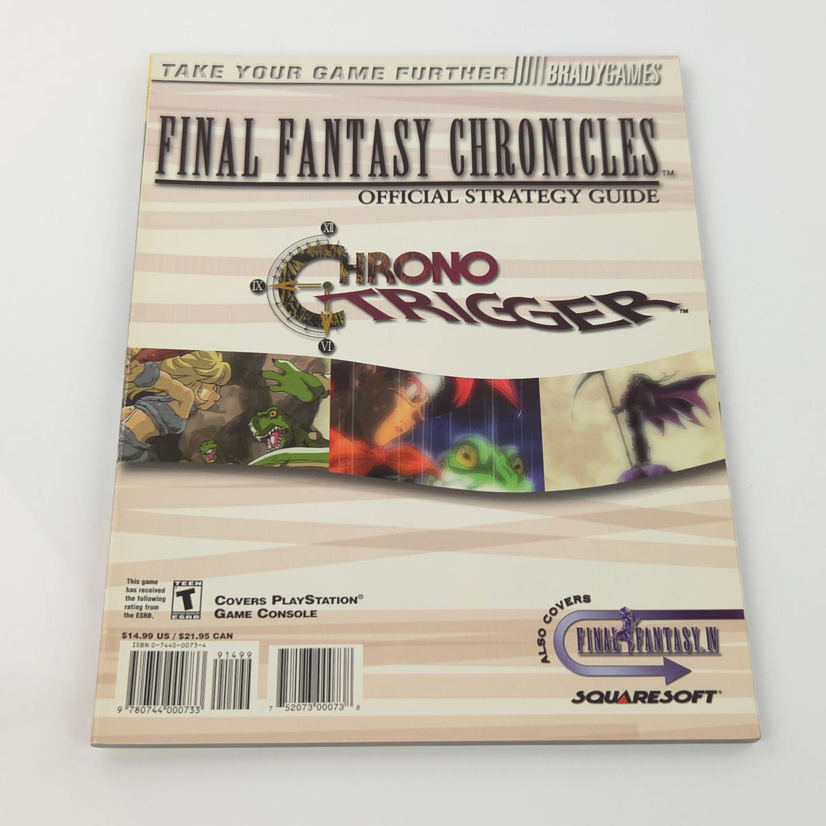 Playstation 1 – Final Fantasy Chronicles Bradygames Guide