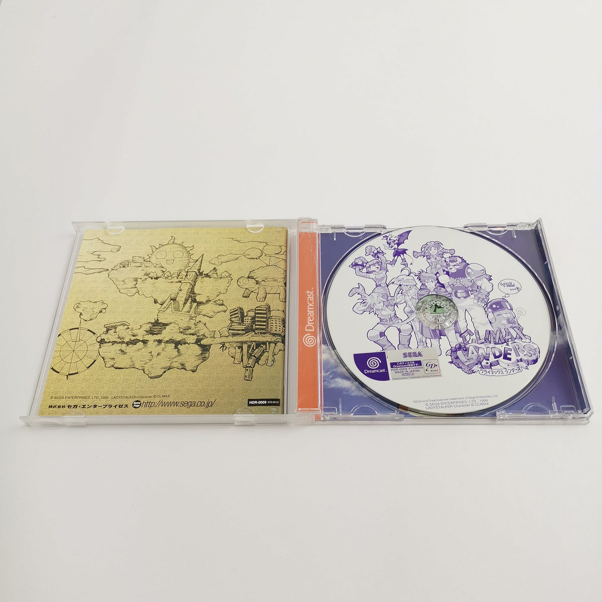Sega Dreamcast Spiel – Climax Landers (NTSC-J OVP)