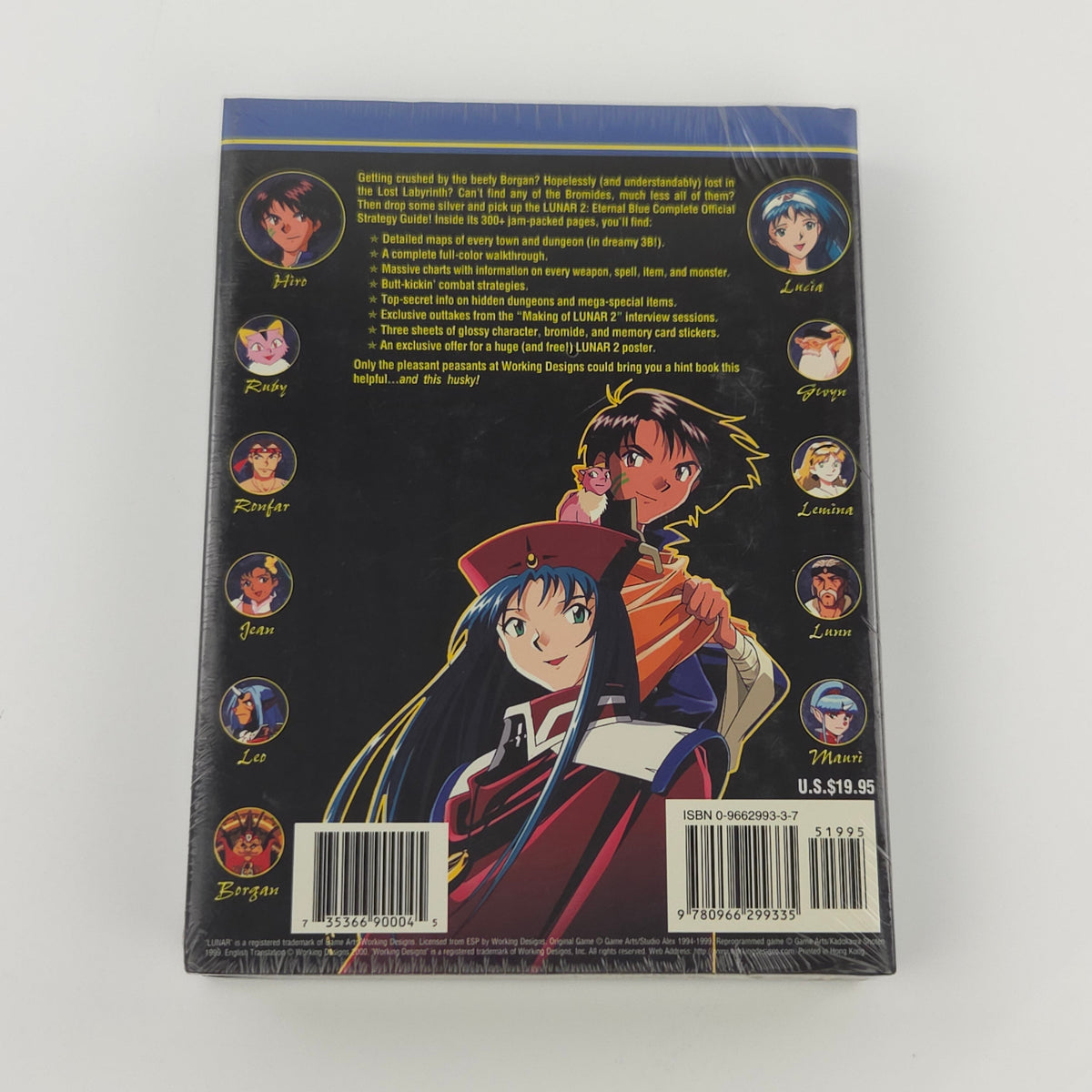 Playstation Spiel – Lunar 2 Eternal Blue Complete Guide PS1 Neu