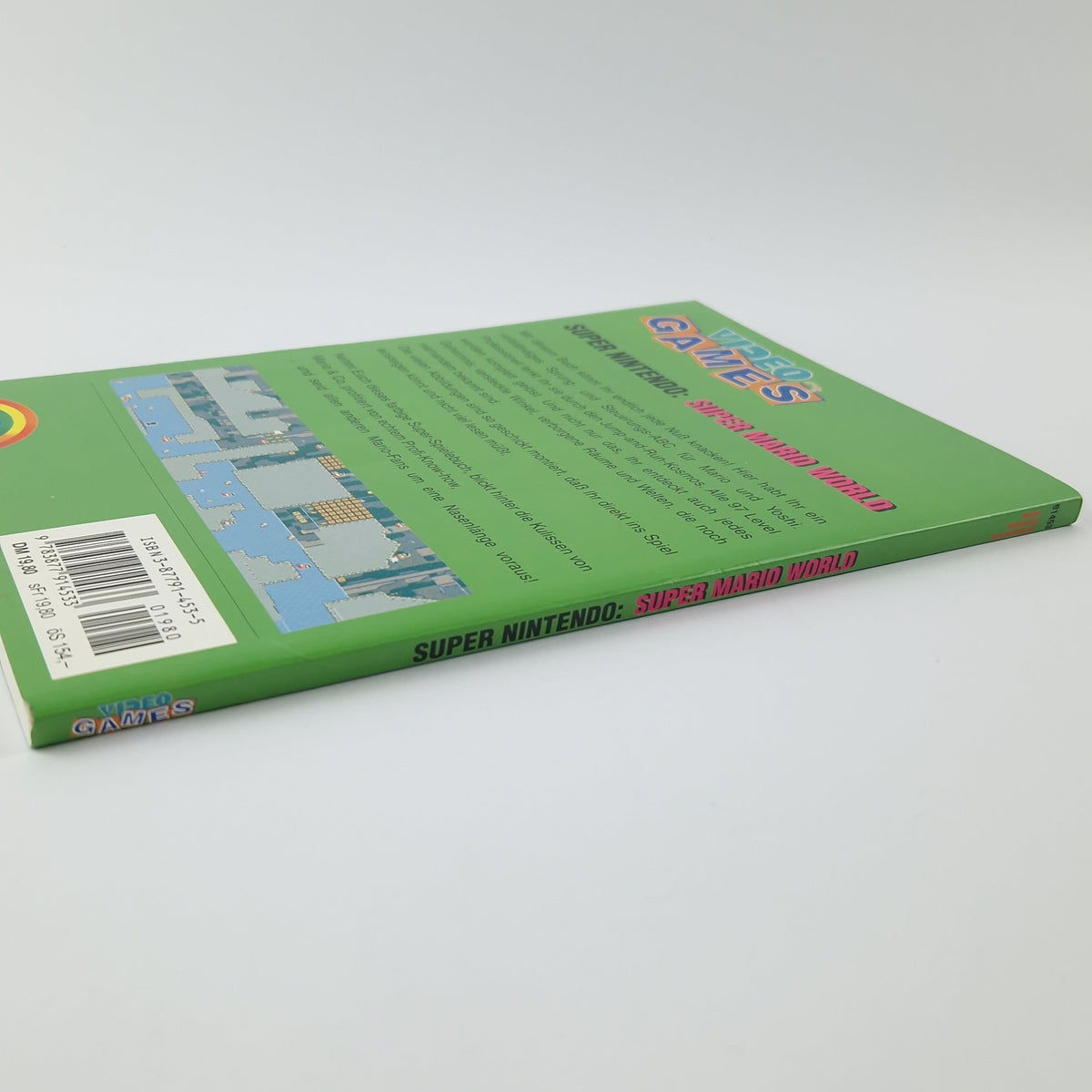 Super Nintendo Spiel – Spieleberater Super Mario World Buch