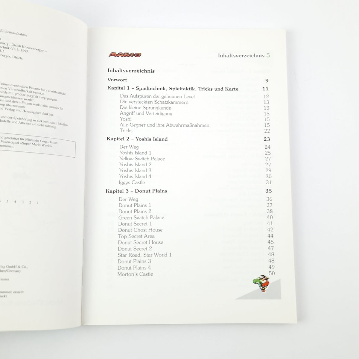 Super Nintendo Spiel – Spieleberater Super Mario World Buch