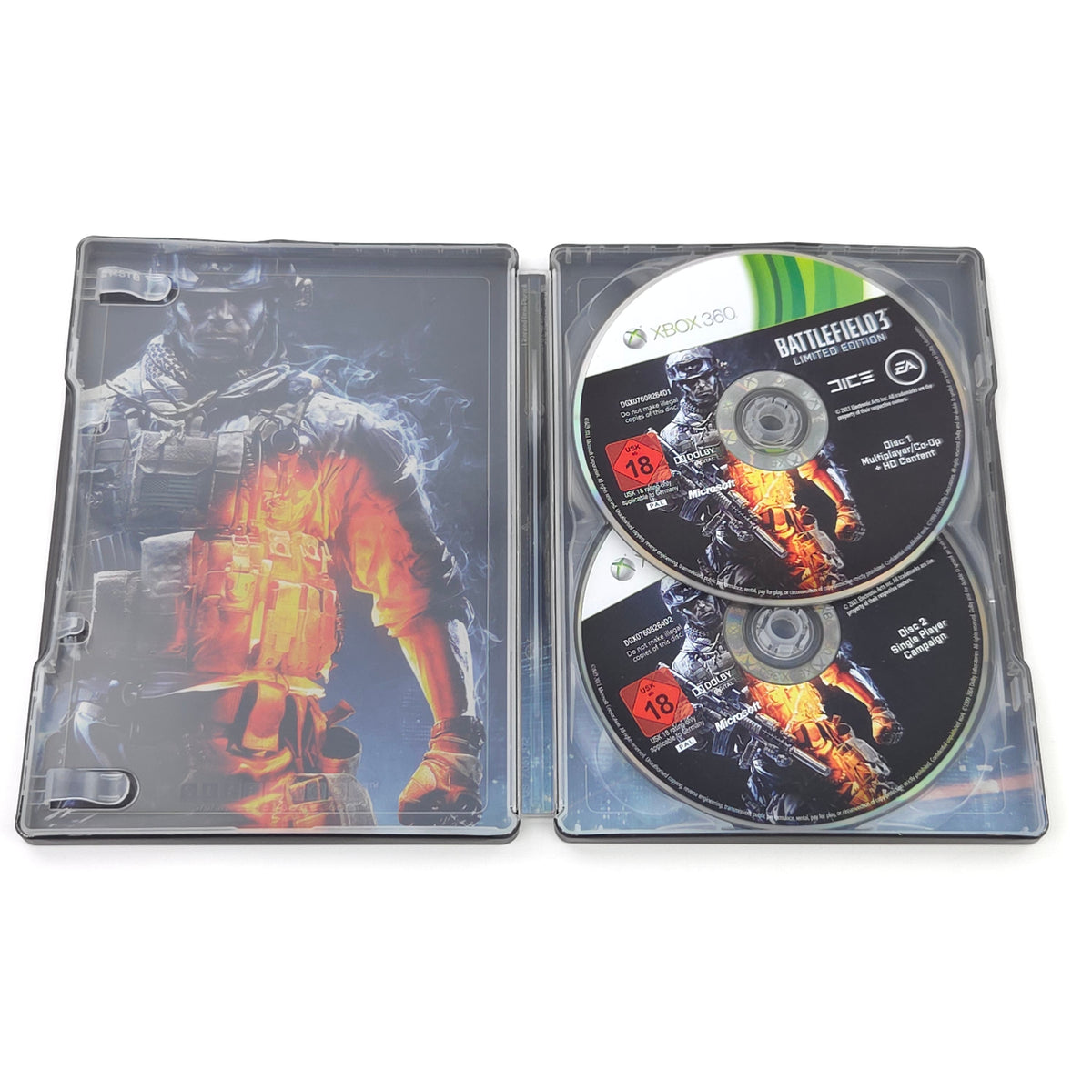 Microsoft Xbox 360 Spiel: Battlefield 3 - CD-Rom Anleitung OVP (PAL USK18)