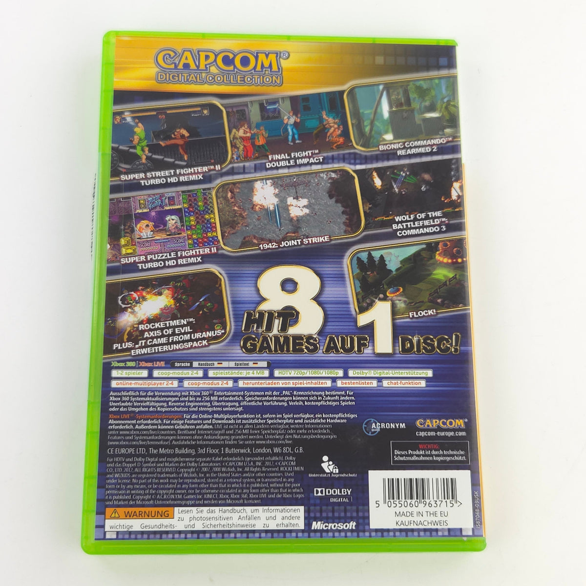 Microsoft Xbox 360 Spiel Capcom Digital Collection OVP
