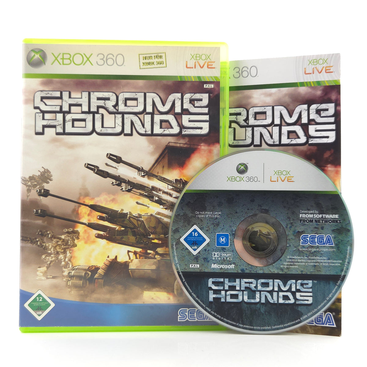 Xbox 360 Spiel Chromehounds OVP gebraucht