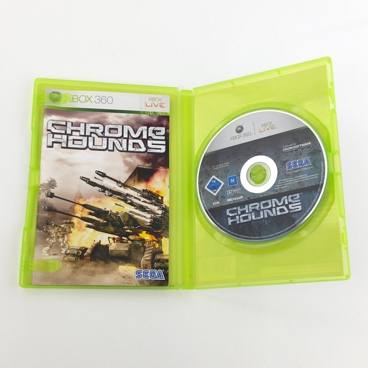 Xbox 360 Spiel Chromehounds OVP gebraucht