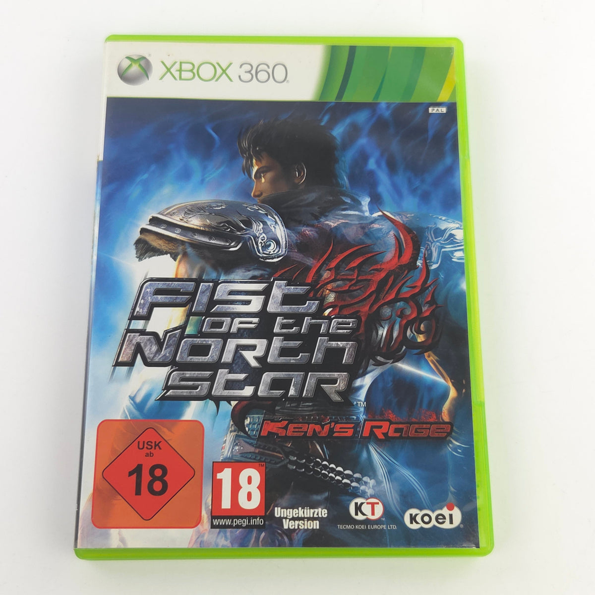 Xbox 360 Spiel Fist of the North Star USK18 OVP