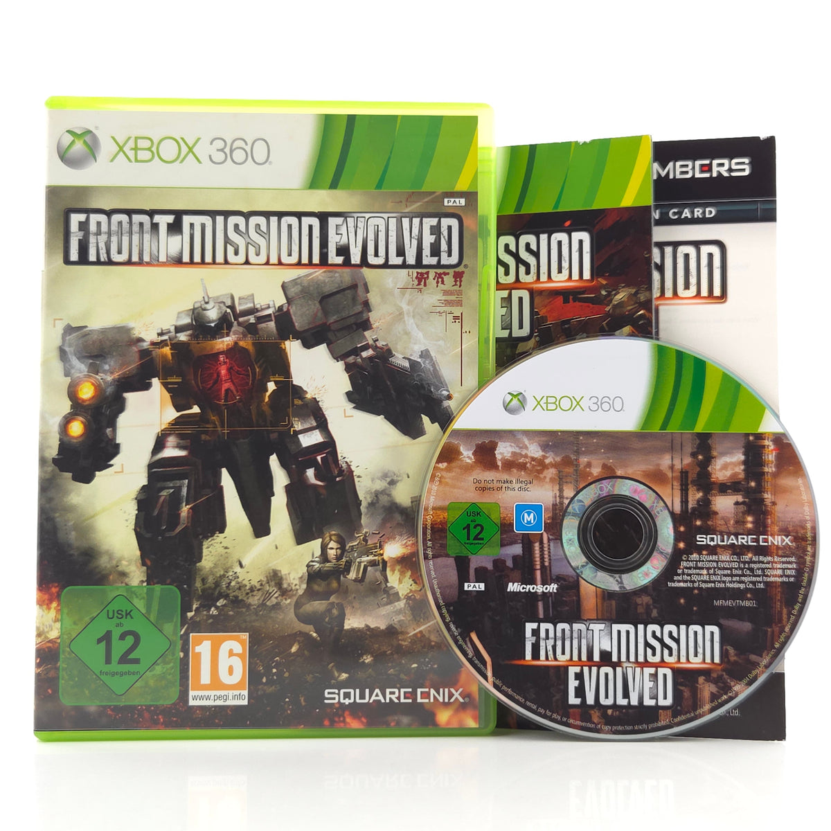Xbox 360 Spiel Front Mission Evolved OVP DE