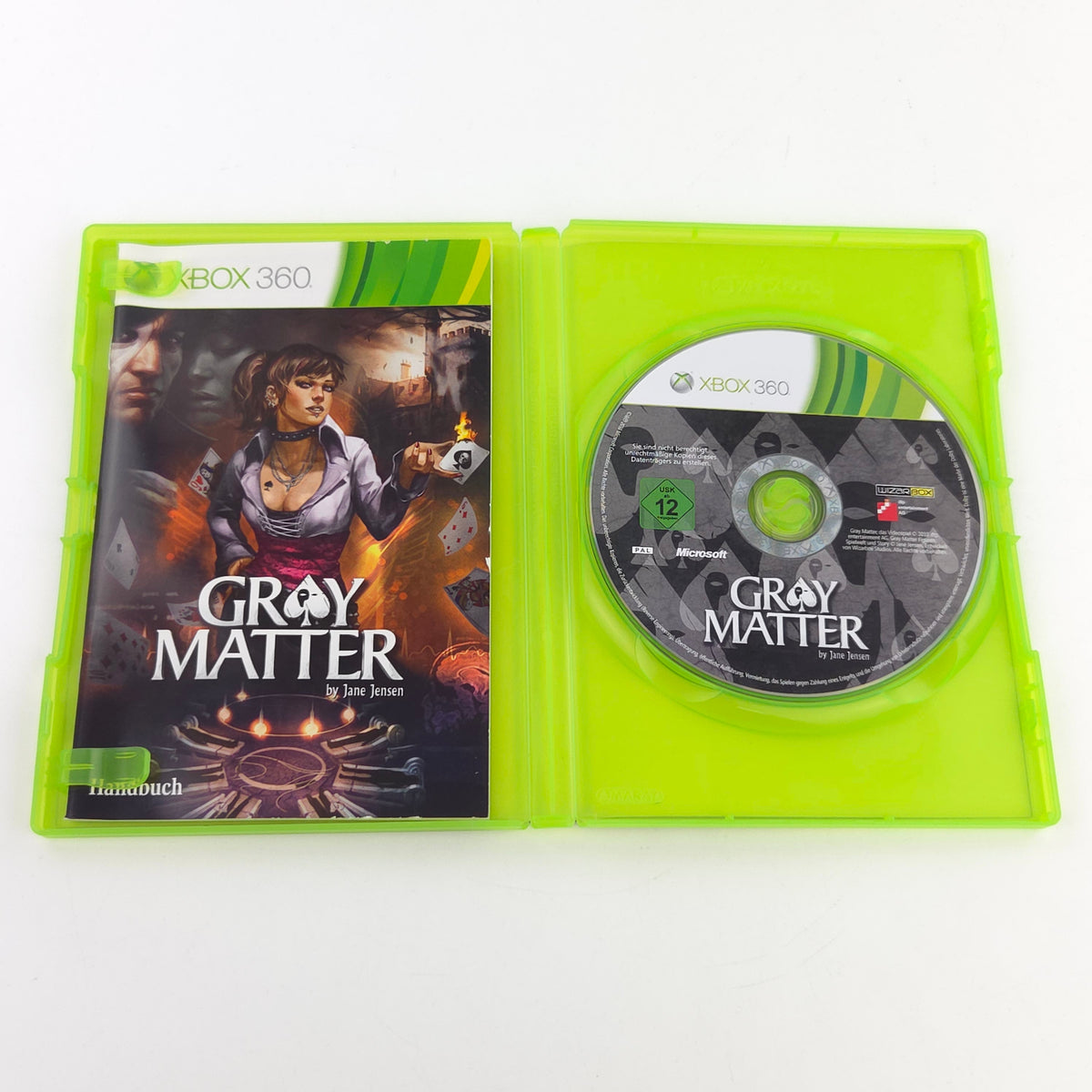 Xbox 360 Spiel Gray Matter Jane Jensen OVP PAL
