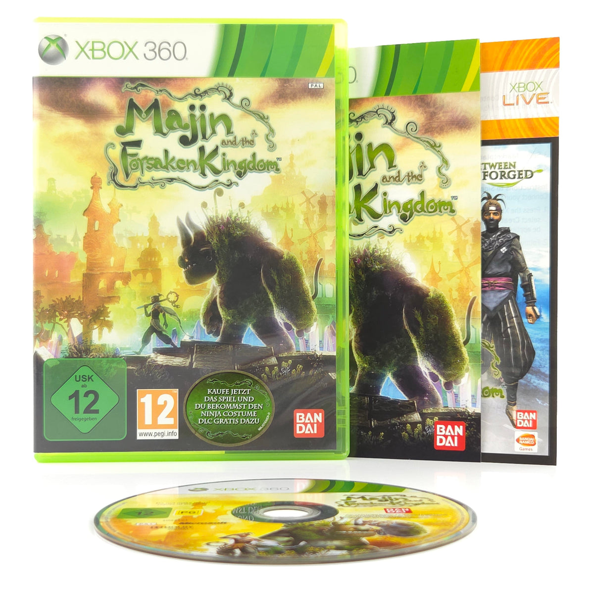 Xbox 360 Spiel Majin and the Forsaken Kingdom OVP
