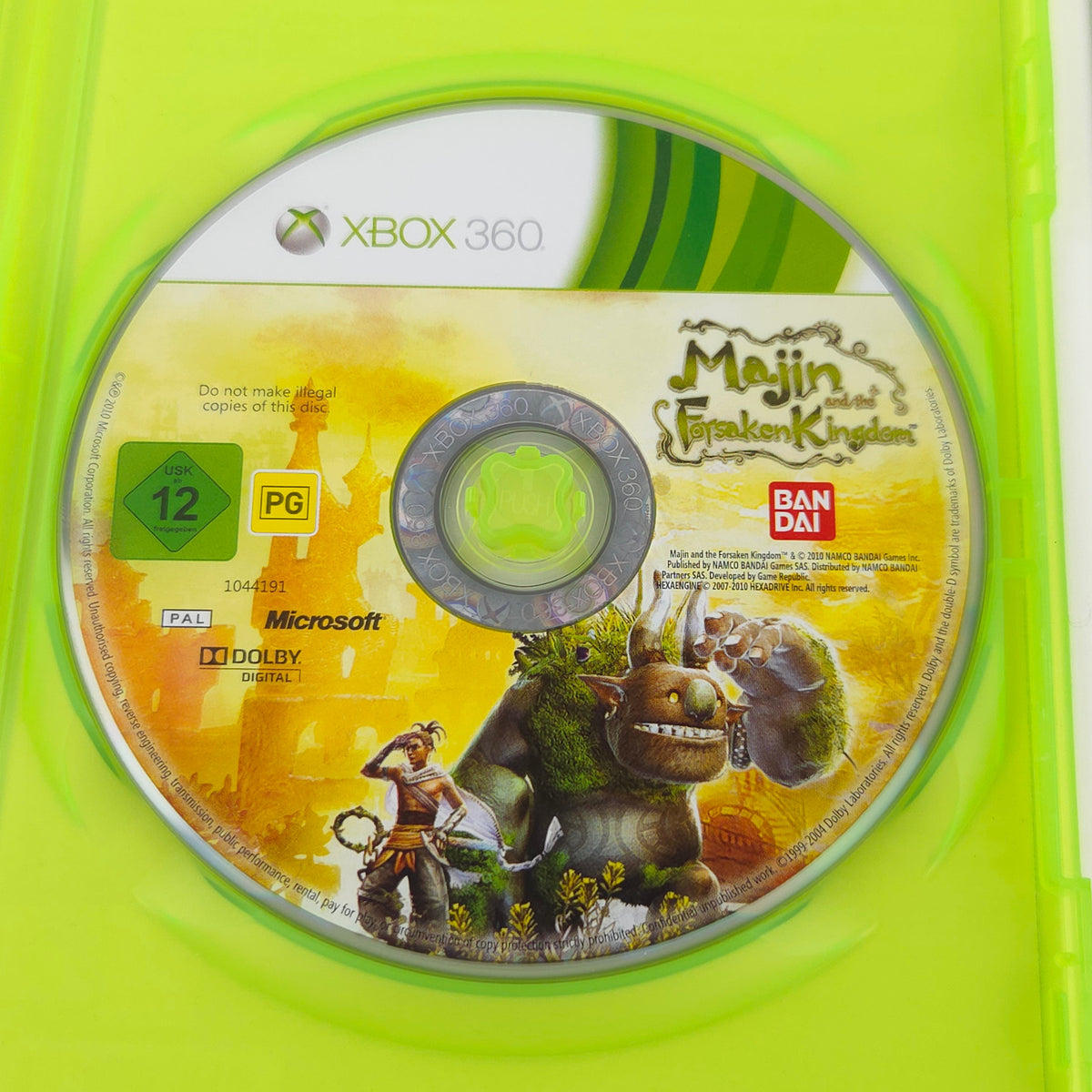 Xbox 360 Spiel Majin and the Forsaken Kingdom OVP