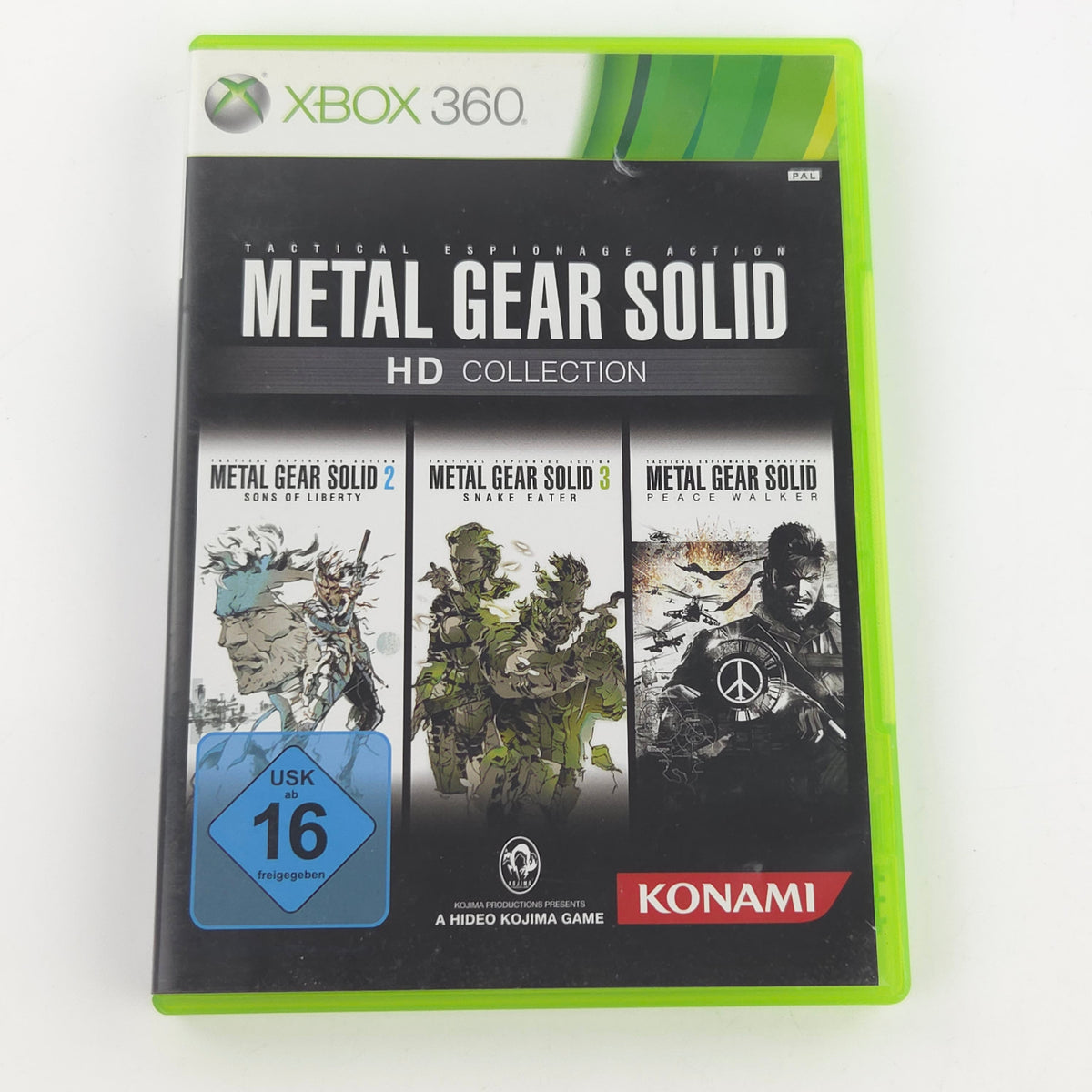 Xbox 360 Spiel Metal Gear Solid HD Collection OVP PAL