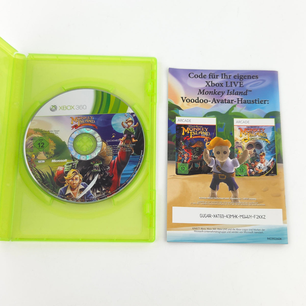 Xbox 360 Spiel Monkey Island Special Edition OVP