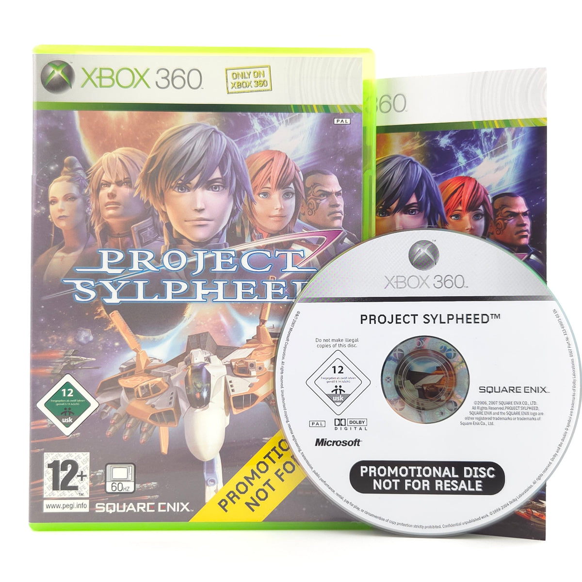 Microsoft Xbox 360 Spiel Project Sylpheed Promo OVP