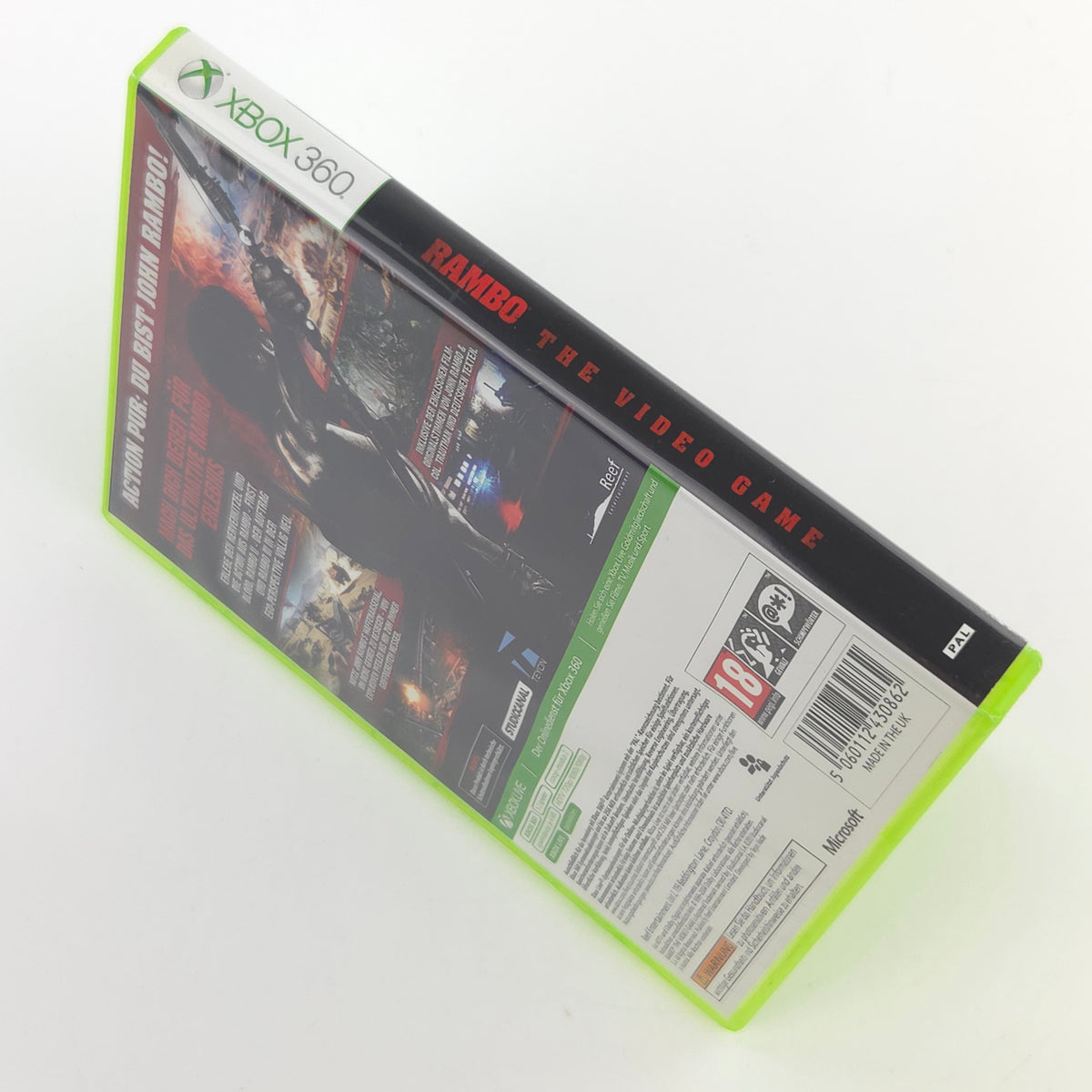 Xbox 360 Spiel Rambo The Video Game OVP USK 18