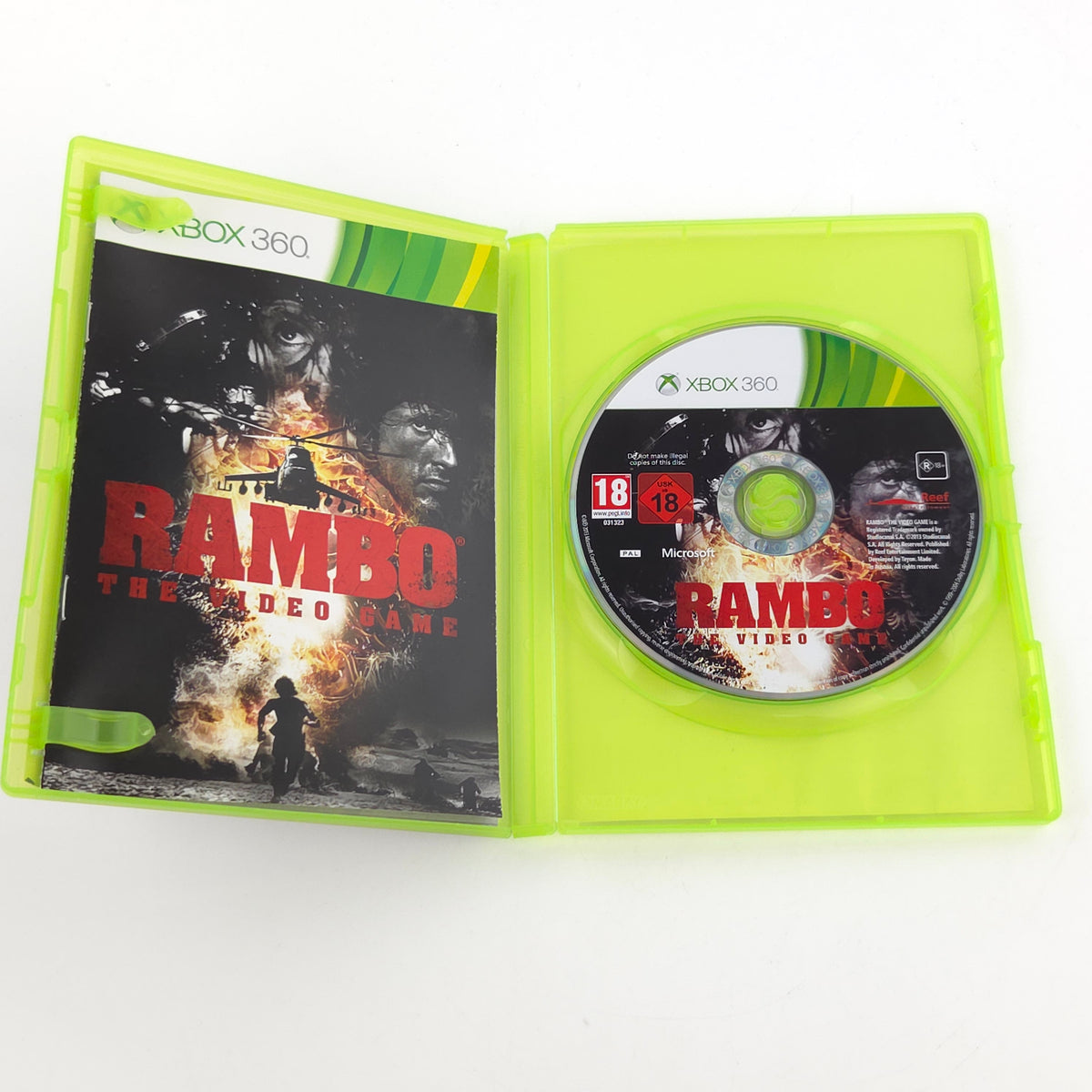 Xbox 360 Spiel Rambo The Video Game OVP USK 18