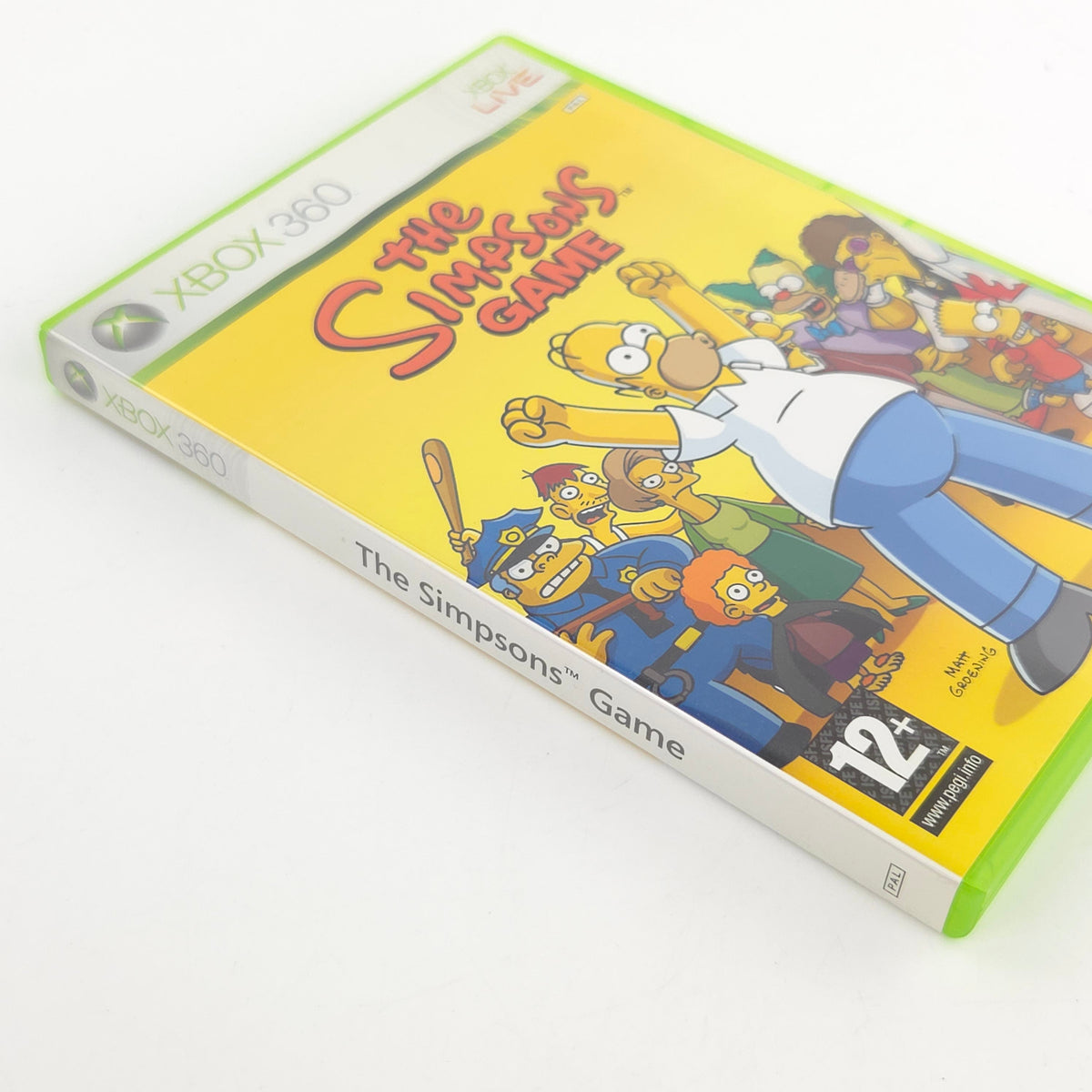 Microsoft Xbox 360 Spiel: The Simpsons Game - CD-Rom Anleitung OVP (PAL EN) EA