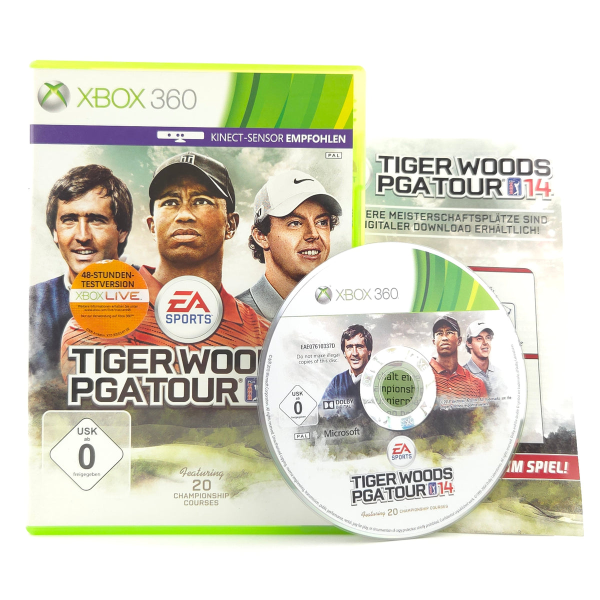 Xbox 360 Spiel Tiger Woods PGA Tour 14 OVP