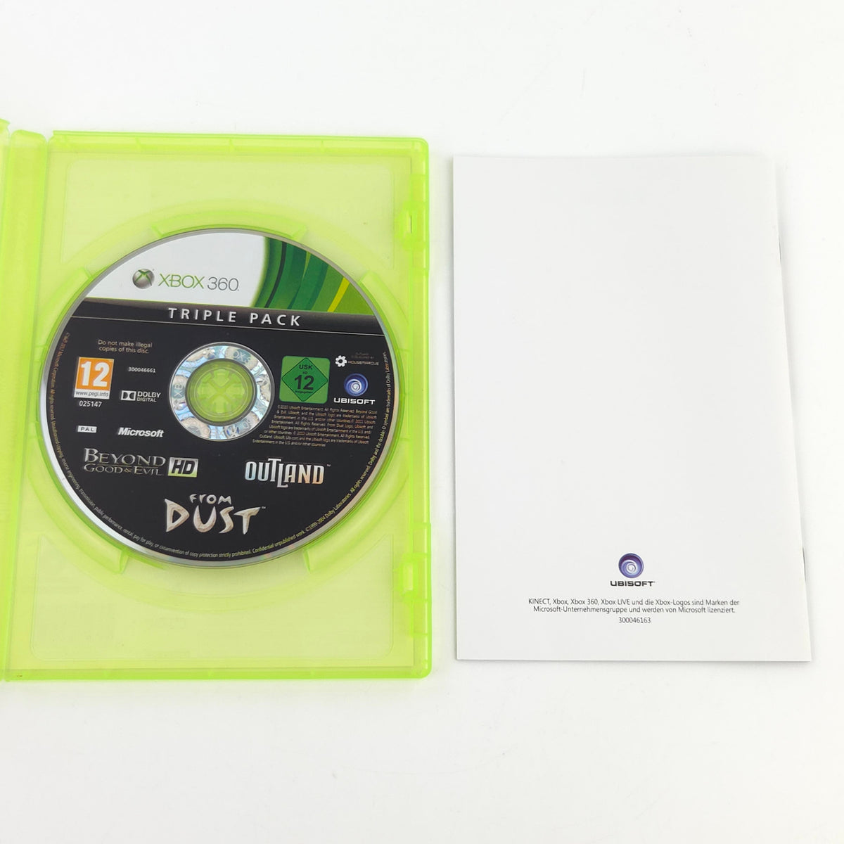 Microsoft Xbox 360 Spiel: Triple Pack - CD Anleitung OVP (DE PAL)