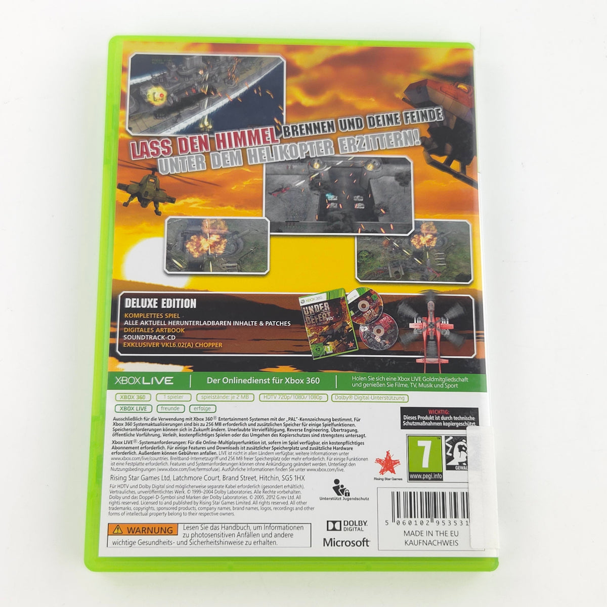 Microsoft Xbox 360 Spiel: Under Defeat HD Deluxe Edition + Soundtrack (DE PAL)