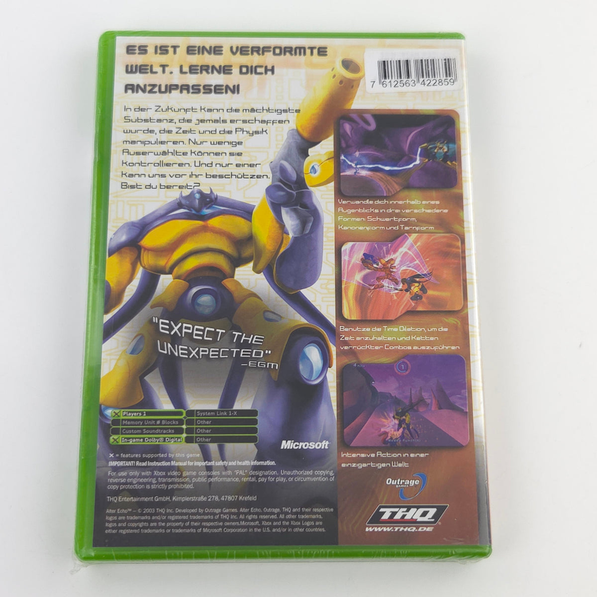 Xbox Classic Spiel – Alter Echo (OVP Neu)