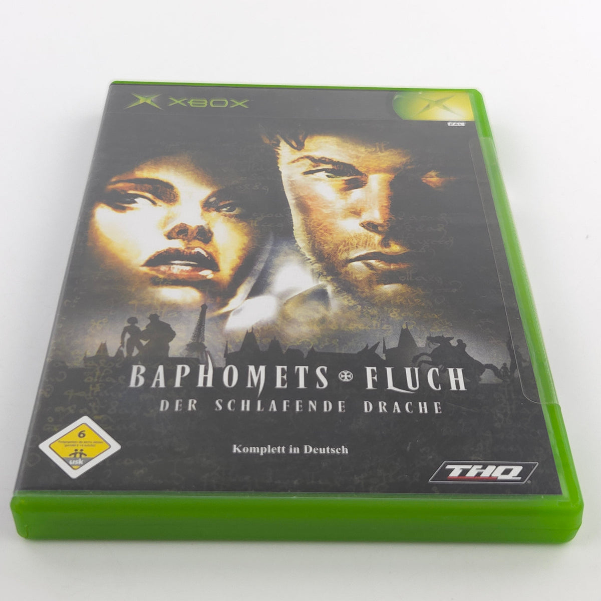 Xbox Classic Spiel – Baphomets Fluch Der Schlafende Drache