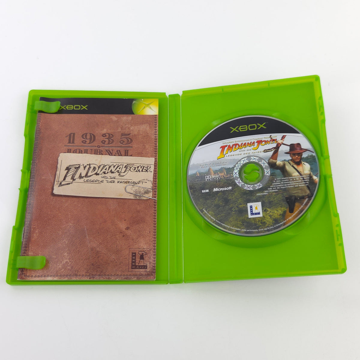 Xbox Classic Spiel – Indiana Jones Kaisergruft (PAL)
