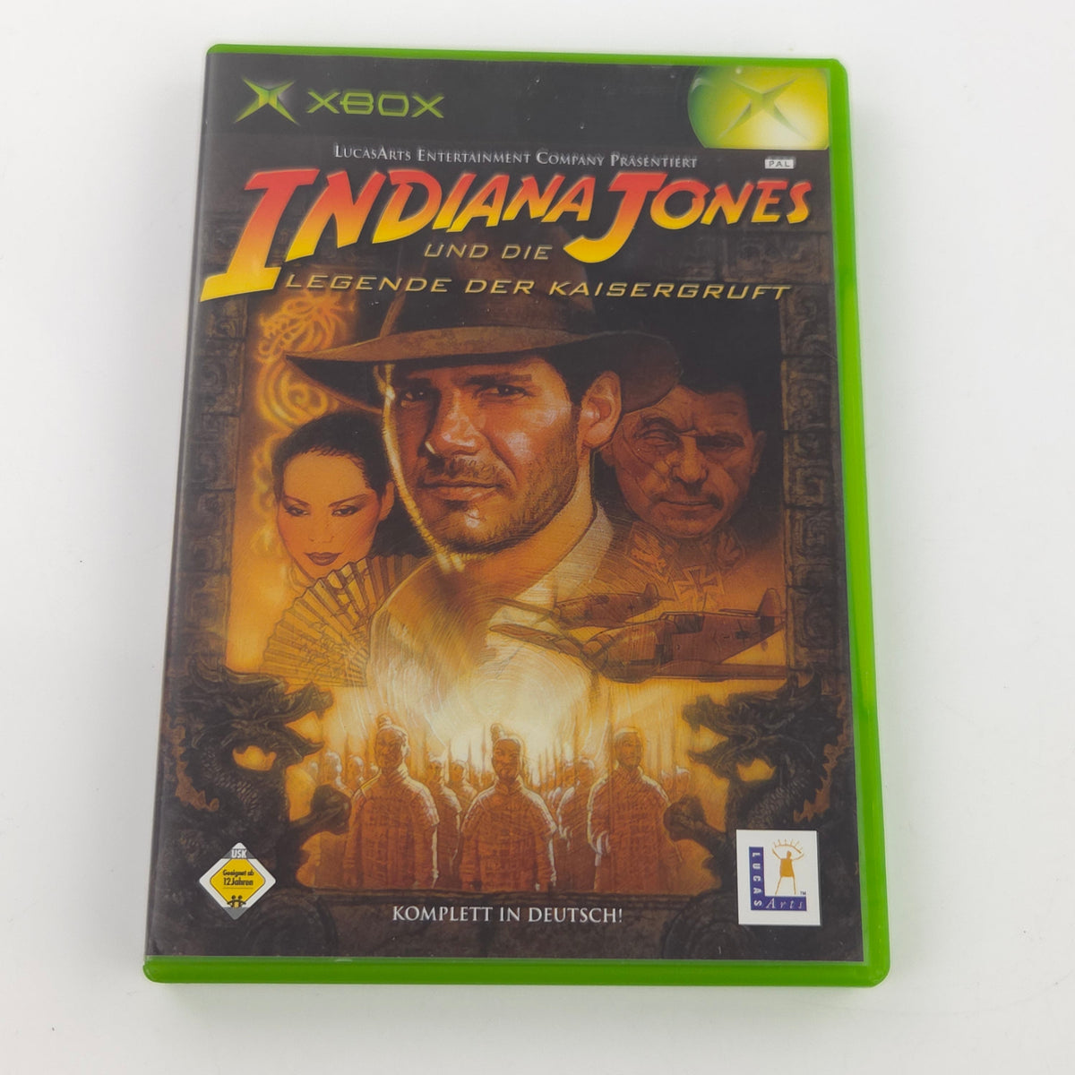 Xbox Spiel Indiana Jones Kaisergruft OVP DE