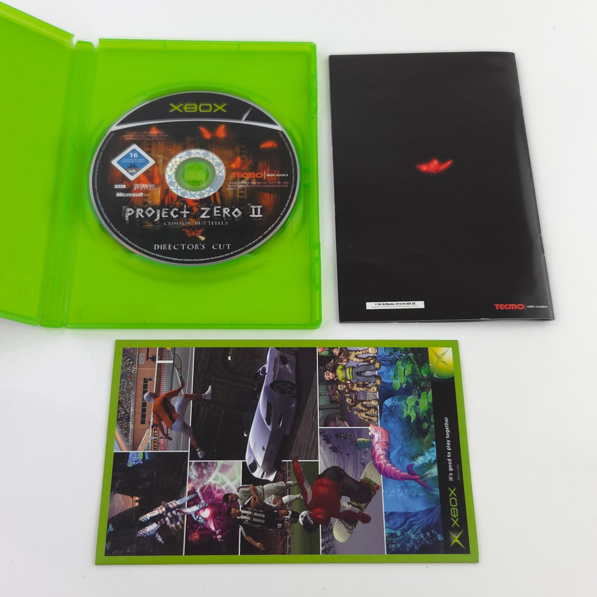 Xbox Spiel – Project Zero II Crimson Butterfly (PAL)