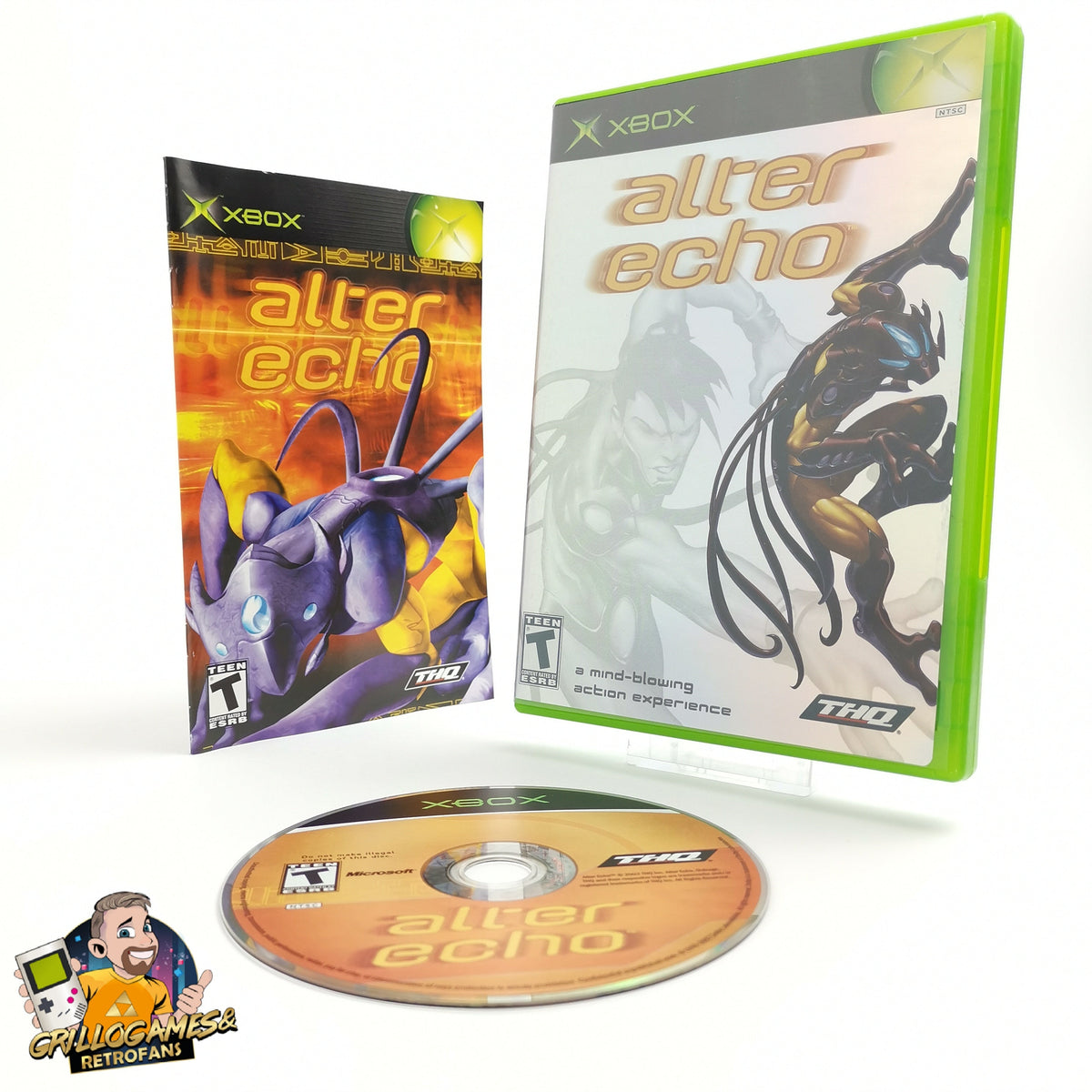 Xbox Classic Spiel – Alter Echo (NTSC-USA OVP)
