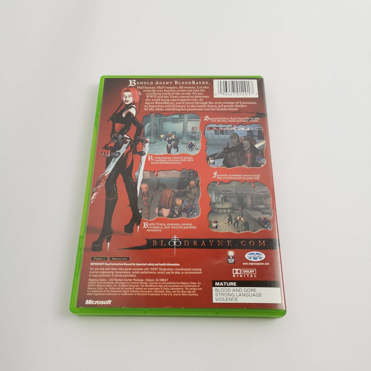 Microsoft Xbox Classic Spiel Bloodrayne NTSC-USA OVP